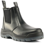 80N05 Soft Toe 6" Waterproof Mens Work Boots, Non-Slip Puncture-Proof Safety Anti-Static Working Shoes