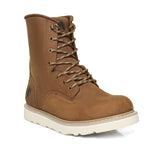 HVB809 Men’s 8" Soft Toe Work Boots, Water Resistant, Breathable, for Construction & Daily Use