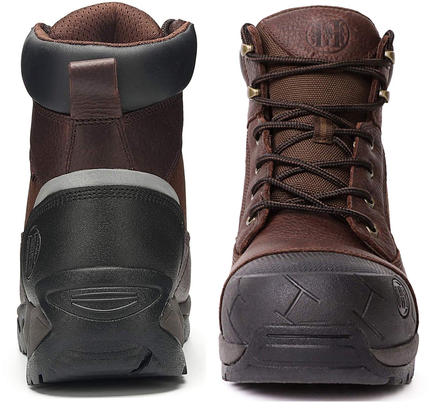 MK1126 Working Shoes for Men 6" Composite Toe Waterproof  Non-Slip Puncture-Proof Safety Anti-Static Work Boots