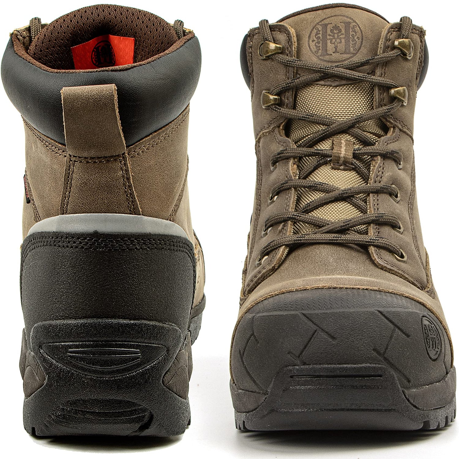 MK1127 Working Shoes for Men 6" Composite Toe Waterproof  Non-Slip Puncture-Proof Safety Anti-Static Work Boots