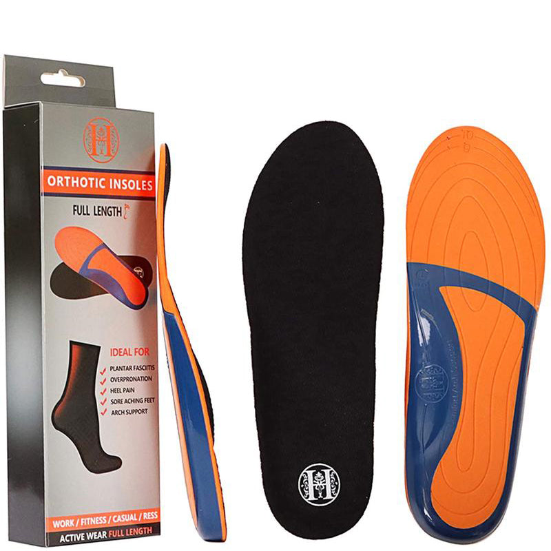 Plantar Fasciitis Sports Orthotic Insoles Arch Support Heel Pain Insoles