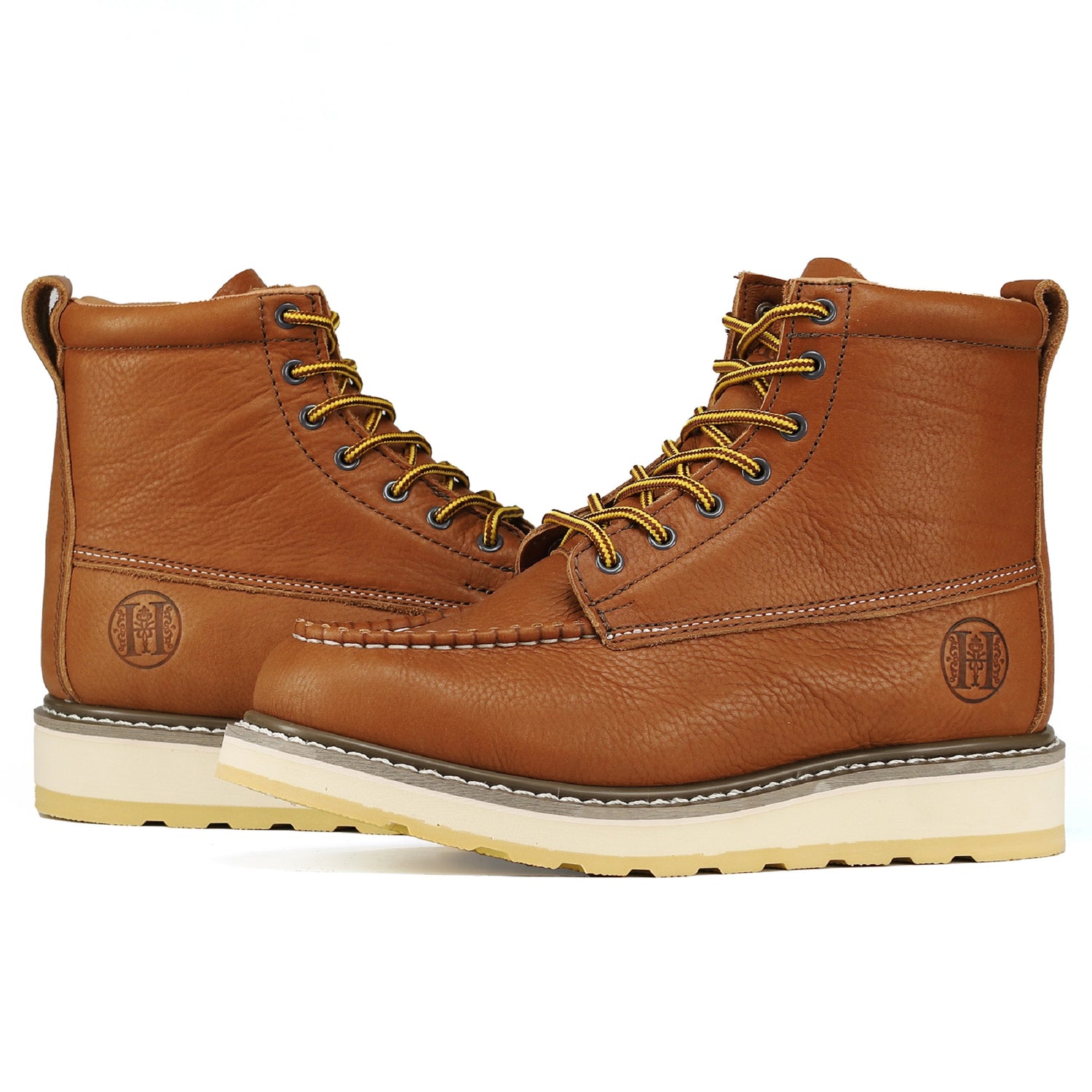 CK30-8494 Mens 6" SureTrack Soft Toe Slip Resistant Moc Toe Mens Work Boots