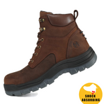 81N01BN Men's 6" Composite Toe Slip Resistant Water Resistant Anti-puncture Work Boots Durable