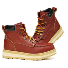 Charger l&#39;image dans la galerie, CW 303 Work Boots 6 inch for Men Water Resistant Moc Toe
