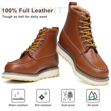Charger l&#39;image dans la galerie, DIEHARD 84994 Men&#39;s 6&#39;&#39; Leather Slip Resistant Durability Breathable Soft Toe Work Boots
