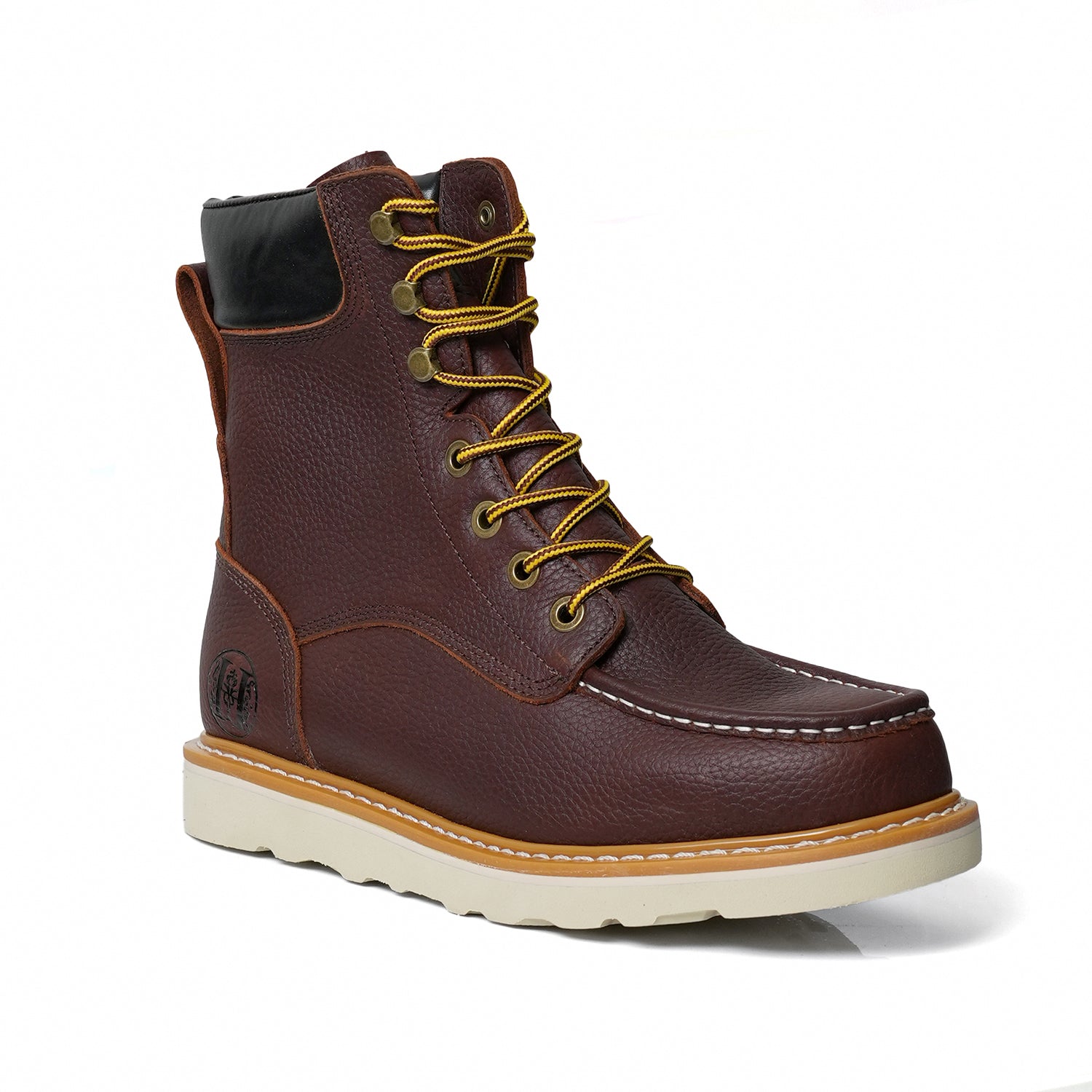 Wholesale Men’s Soft Toe Work Boots | Customizable Bulk Orders (MOQ 300 Pairs)-40LF012BN