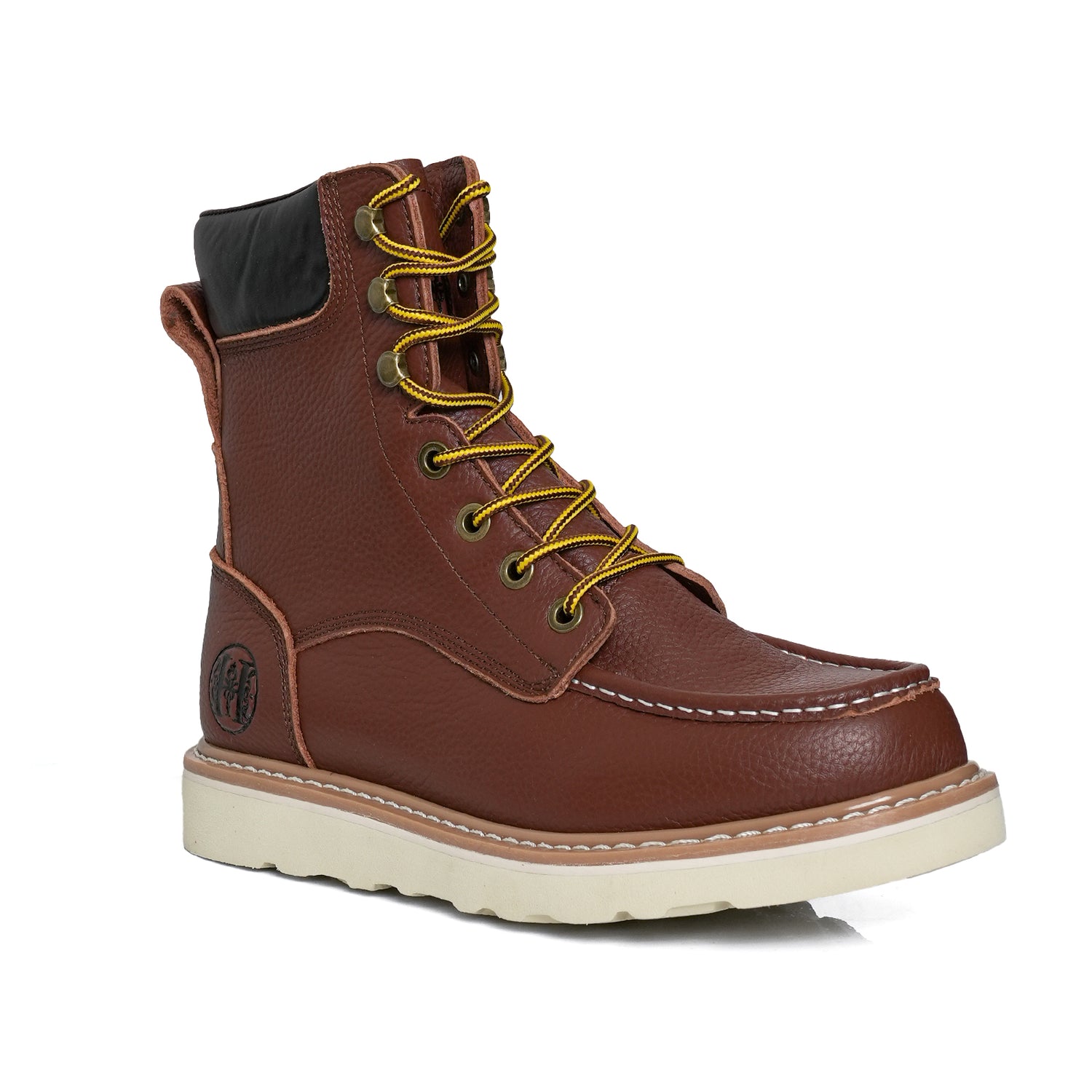 Wholesale Men’s Soft Toe Work Boots | Customizable Bulk Orders (MOQ 300 Pairs)-40LF010BN