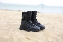 画像をギャラリービューアに読み込む, AM1002 8&quot; Men&#39;s Military Tactical Work Boots, Hiking Motorcycle Combat Boots with YKK Side Zipper
