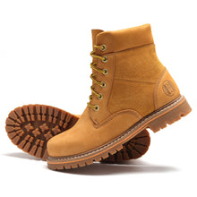 Carica l&#39;immagine nel visualizzatore di Gallery, HANDPOINT H84102 Mens 6&quot; Soft Toe Suretrack Leather Slip Resistant Durable Work Boots
