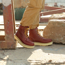 Charger l&#39;image dans la galerie, CW 302 Work Boots 6 inch for Men Water Resistant Moc Toe
