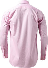 Cargar imagen en el visor de la galería, Dress Shirt for Men - Long Sleeve Solid Slim Regular Fit Business Shirt-Pink
