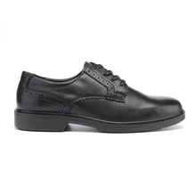 Carica l&#39;immagine nel visualizzatore di Gallery, RV2102 Classic Black Men&#39;s 4&quot; Oxford Work Shoes - Full Grain Leather with Kevlar Puncture Resistance
