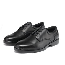 Carica l&#39;immagine nel visualizzatore di Gallery, RV2103 Classic Black Men&#39;s 4&quot; Oxford Work Shoes - Full Grain Leather with Kevlar Puncture Resistance
