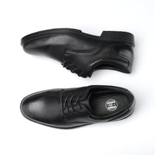 Charger l&#39;image dans la galerie, RV2103 Classic Black Men&#39;s 4&quot; Oxford Work Shoes - Full Grain Leather with Kevlar Puncture Resistance
