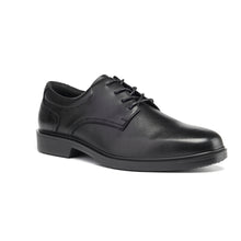 Charger l&#39;image dans la galerie, RV2103 Classic Black Men&#39;s 4&quot; Oxford Work Shoes - Full Grain Leather with Kevlar Puncture Resistance
