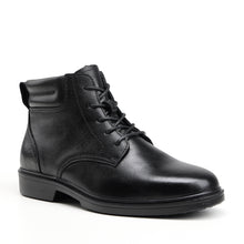 Charger l&#39;image dans la galerie, RV4102 Men&#39;s 6&quot; Soft Toe Oxford Boots Lace up Black color Business Wedding Party Shoes
