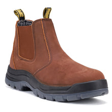 Load image into Gallery viewer, CRZ 802 /CRZ 822 Soft/Steel Toe 6&quot; Slip On Composite Toe Waterproof Slip Resistant Anti-Static Mens Work Boots
