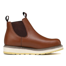 Carica l&#39;immagine nel visualizzatore di Gallery, HANDPOINT 84985 Men&#39;s Chelsea Double Gore Pull-On Soft Toe Work Boot
