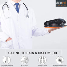 画像をギャラリービューアに読み込む, Memory Foam Orthotic Shoe Inserts Relieve Heel Pain Anti-Fatigue Shoe Insoles
