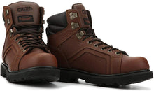 Charger l&#39;image dans la galerie, 20130 Men&#39;s 6&quot; Rubber Sole Soft Toe Nubuck Leather Work Boots
