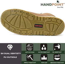 Lade das Bild in den Galerie-Viewer, CK305 - 6&#39;&#39; Non-slip Water Resistant Safety Boots Soft Toe -Retro/Pu Sole
