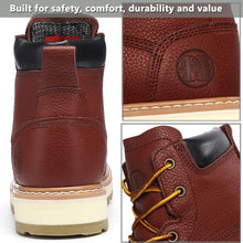 画像をギャラリービューアに読み込む, CK313 Men&#39;s Work Boots 6&quot; Composite Toe Electrical Hazard Protection Shoes
