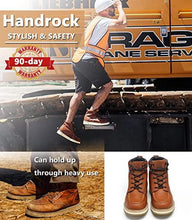 画像をギャラリービューアに読み込む, CK312 Men&#39;s Boots Composite Toe Construction Work Shoes Brown
