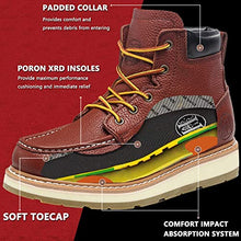 Carica l&#39;immagine nel visualizzatore di Gallery, CK303 Work Boots 6 inch for Men Water Resistant Soft Toe
