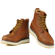 Cargar imagen en el visor de la galería, CK30-8494 Botas de trabajo para hombre SureTrack de 6&quot; con punta suave antideslizante Moc Toe para hombre
