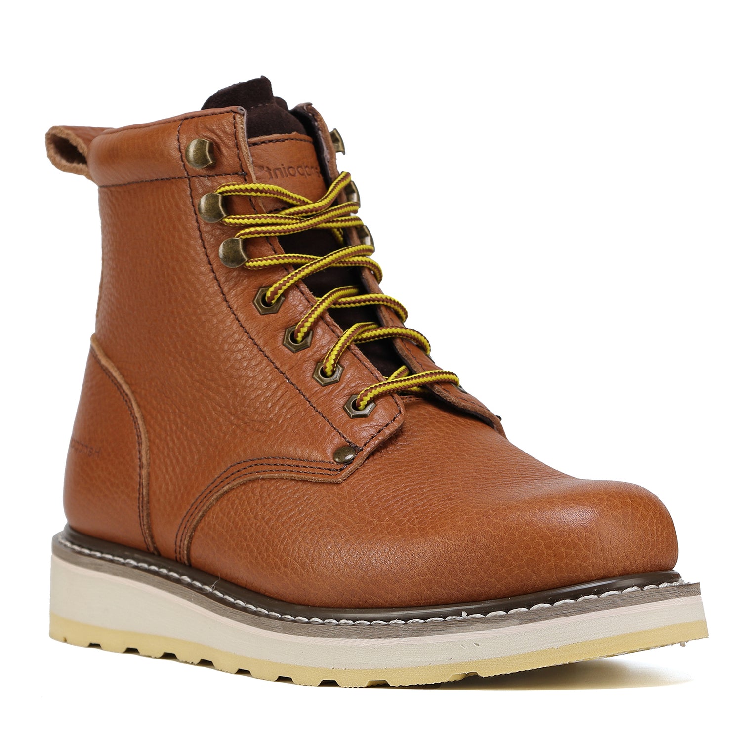 HANDPOINT 84984 Men's work boots Soft Toe comfortable 6" boots Brown