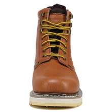 Charger l&#39;image dans la galerie, HANDPOINT 84984 Men&#39;s work boots Soft Toe comfortable 6&quot; boots Brown

