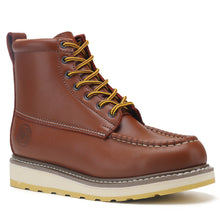Charger l&#39;image dans la galerie, HANDPOINT 84992 Men&#39;s 6’’ Leather Slip Resistant Durability Steel Toe Work Boots
