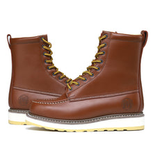 Carica l&#39;immagine nel visualizzatore di Gallery, HANDPOINT 86994 Slip Resistant Durability 8’’ Leather Work Boots
