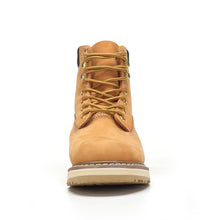 Load image into Gallery viewer, 84101 Men&#39;s Soft Toe Nubuck Leather Non-Slip Work Boots - 6&quot; Wheat
