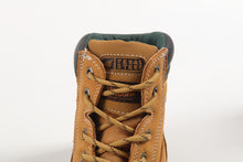 Carica l&#39;immagine nel visualizzatore di Gallery, 00094 Men&#39;s Work Boots Wheat Nubuck Leather with Soft Toe Casual Safty Shoes
