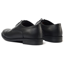 Cargar imagen en el visor de la galería, DS501BK Zapatos Oxford para hombre Zapatos de vestir con cordones de cuero genuino
